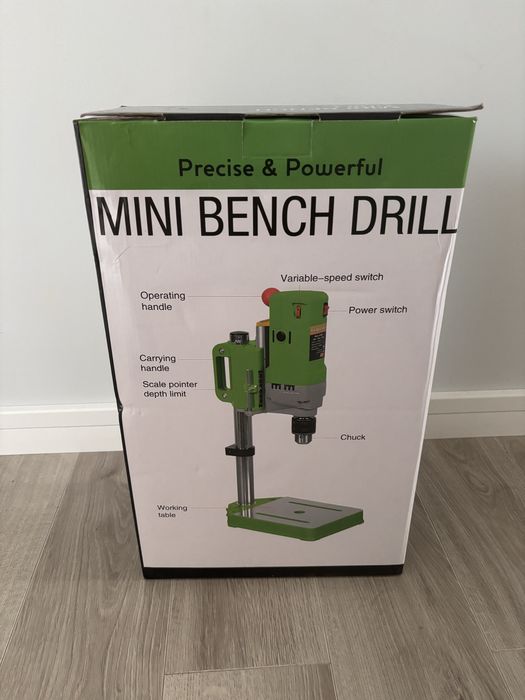 WIERTARKA STOŁOWA KOLUMNOWA BG-5156E 700W precyja, bez luzów, solidna