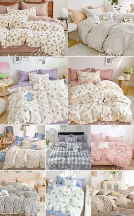 Новинка! Чарівні принти фланель байка с ворсом тепла постільна білизна