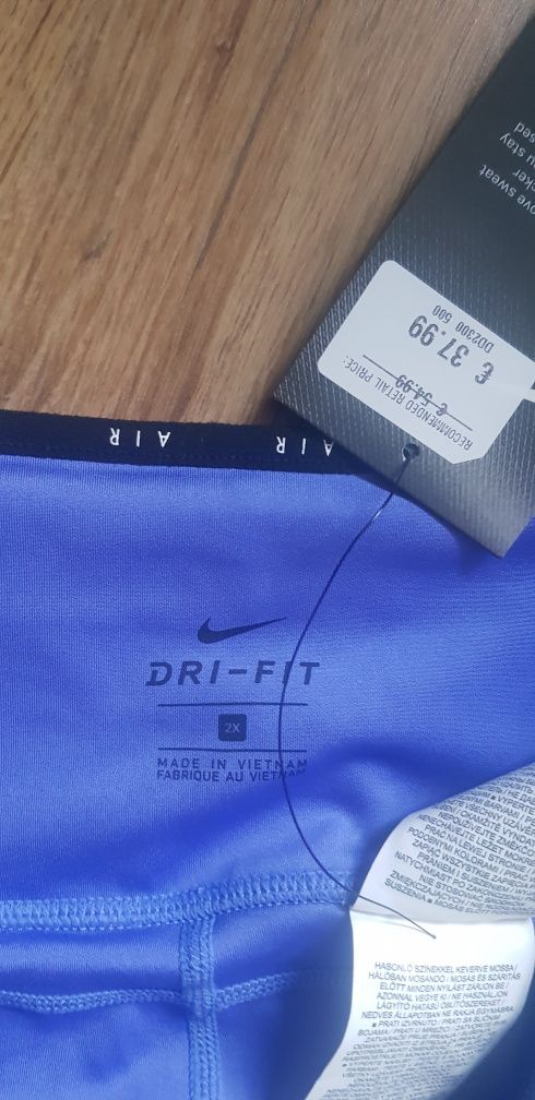 Nike rozmiar XXL 44-48 plus size legginsy spodnie getry sportowe