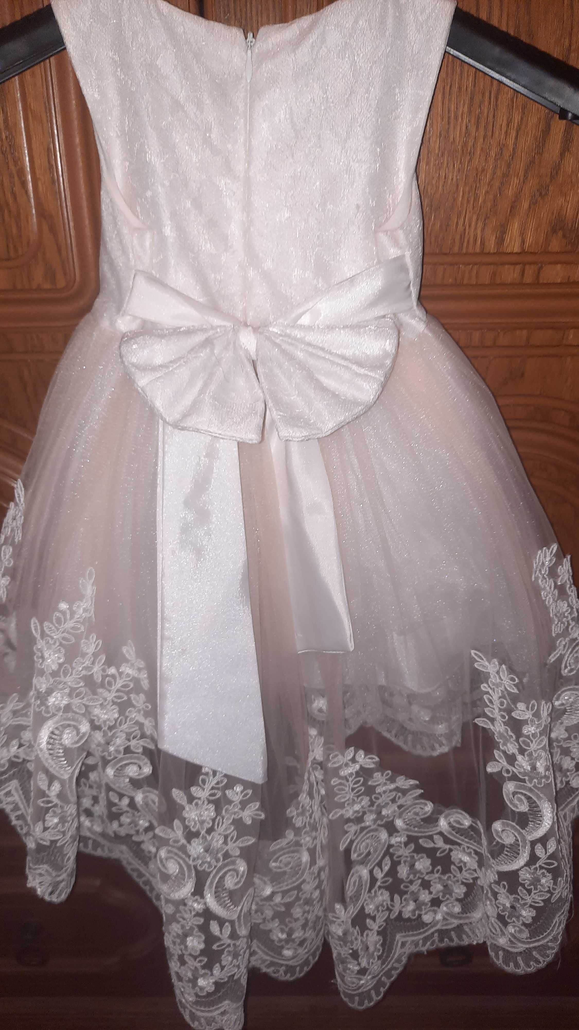 Sukienka dla dziewczynki chrzest ślub