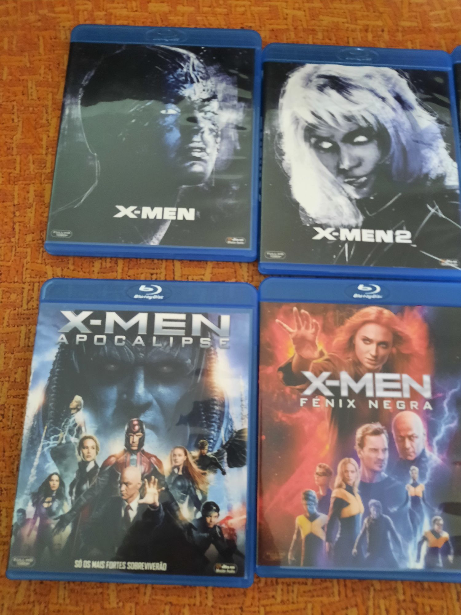 Lote da Saga Completa X-Men Blu-Ray