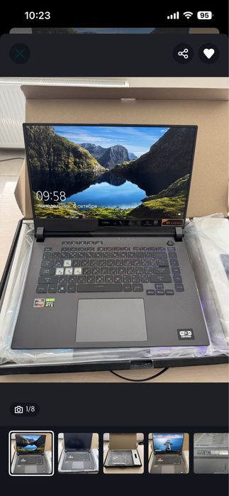 Ігровий ноутбук Asus Rog Strix