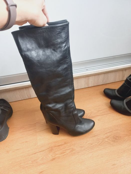 Шкіряне якісне взуття осінні  ботинки сапоги чоботи