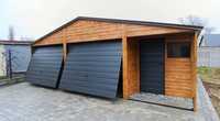 Garaż Blaszany Drewnopodobny 9x6 6x6 7x6 7x7 9x5 5x5