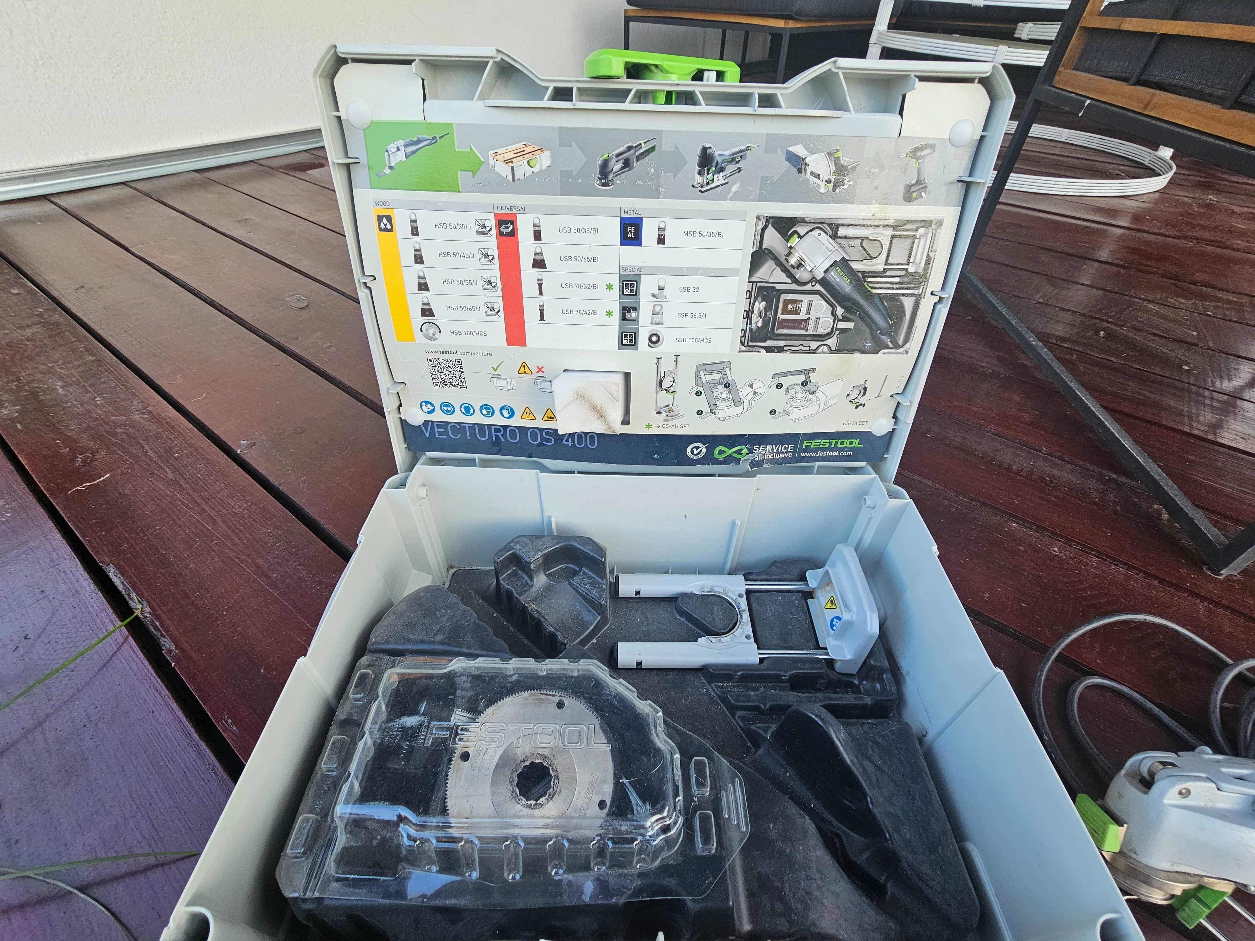 Urządzenie wielofunkcyjne festool 0s 400EQ set