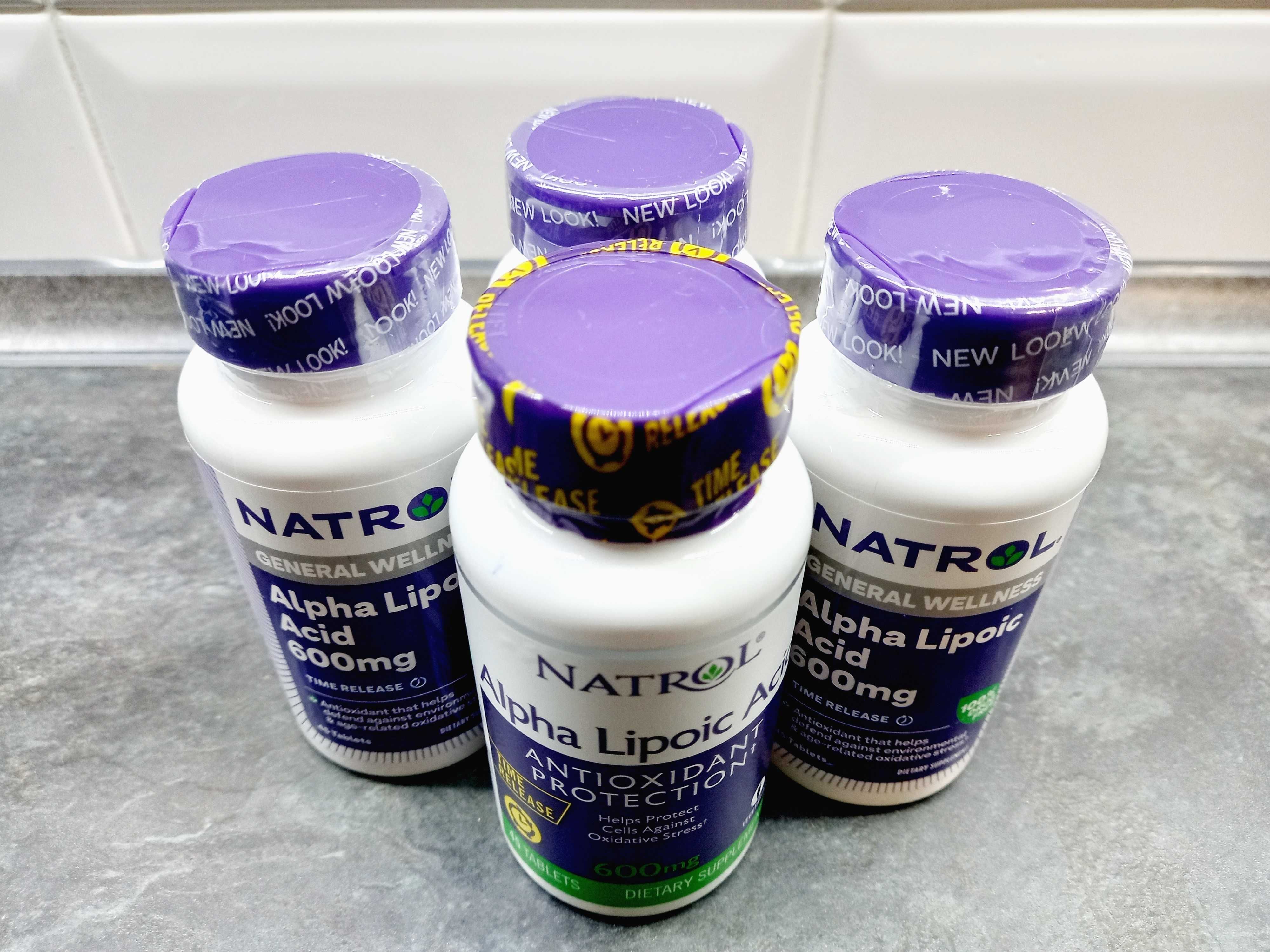 Natrol, Alpha Lipoic Acid 600 мг (45 таб.), альфа-липоевая кислота