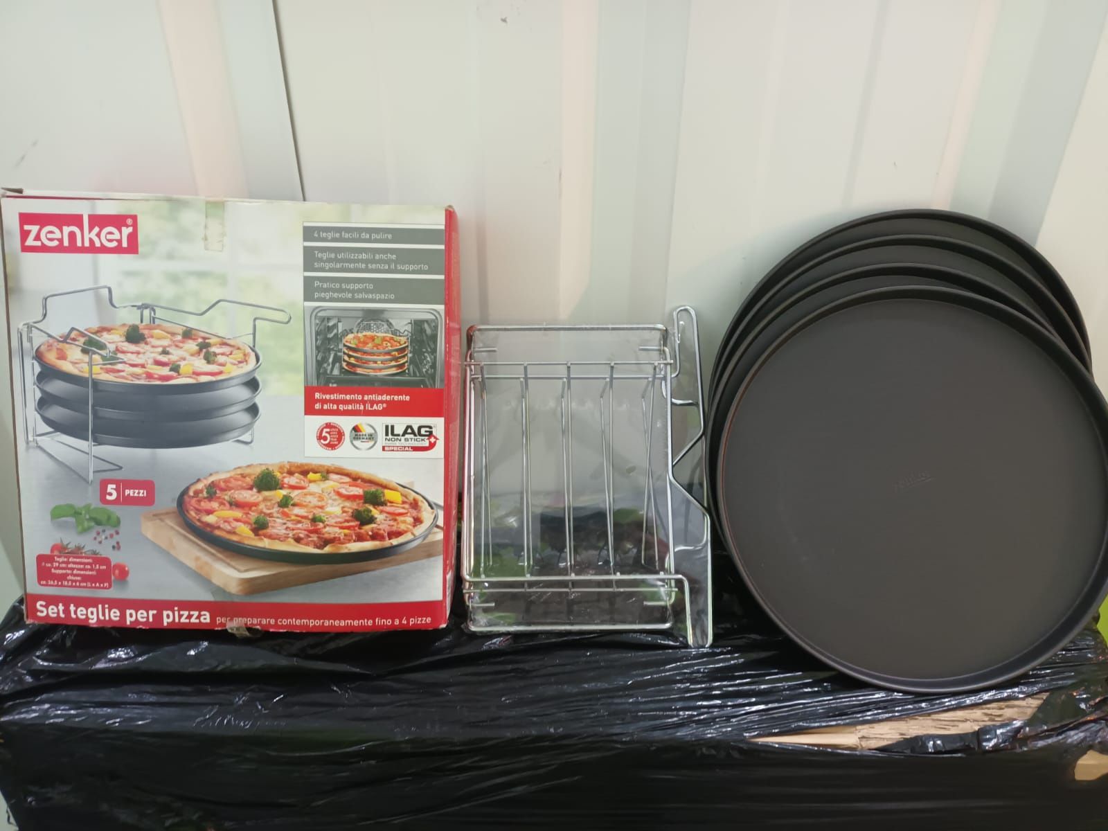 Novo - Set de Suportes para Pizzas Zenker