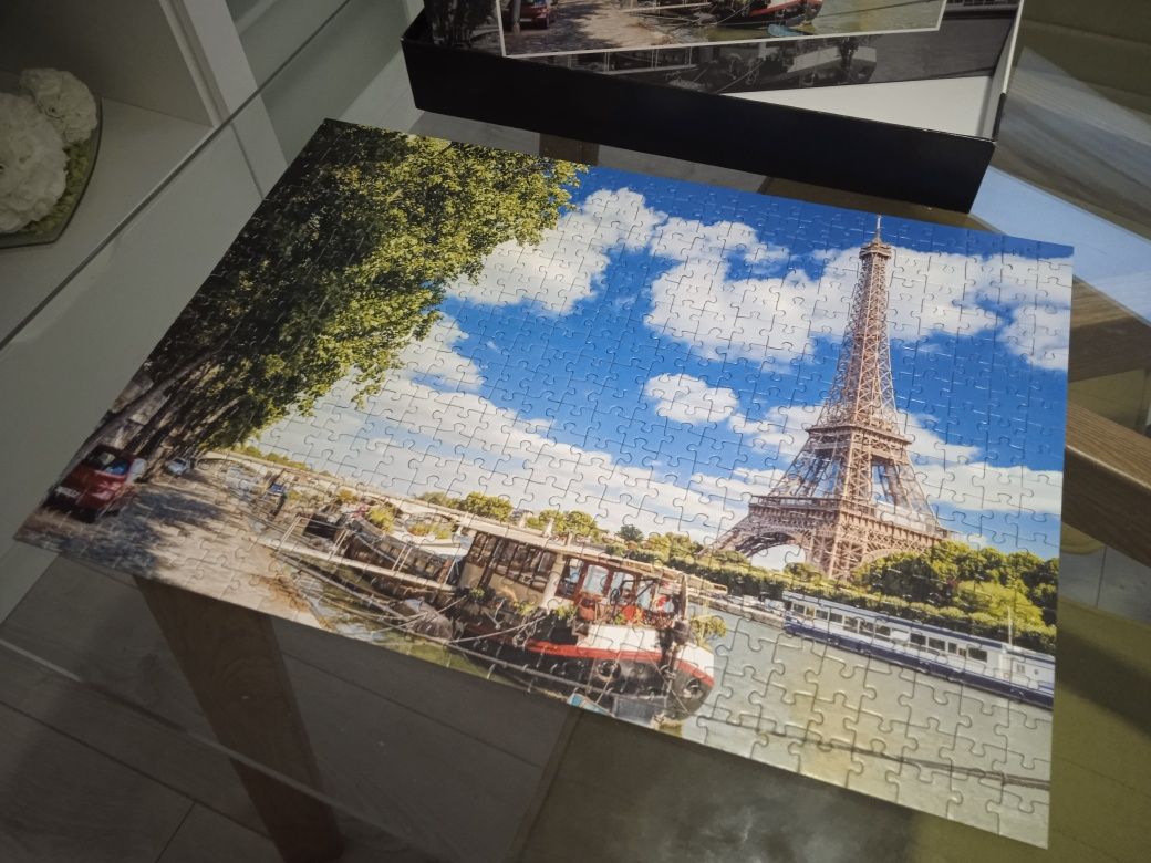 lote de 2 Puzzles -  180 e 500 peças