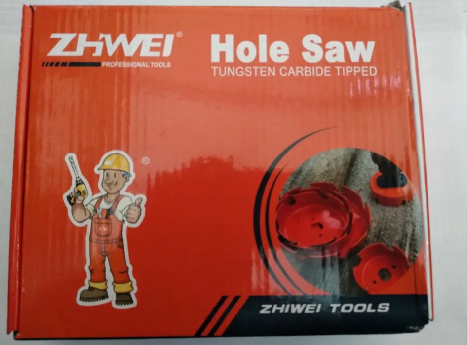 Набор коронок по дереву с победитовыми напайками ZHIWEI