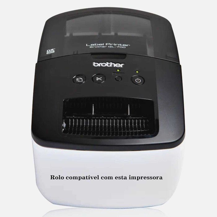 Rolo etiquetas DK-11201 compatíveis Brother
