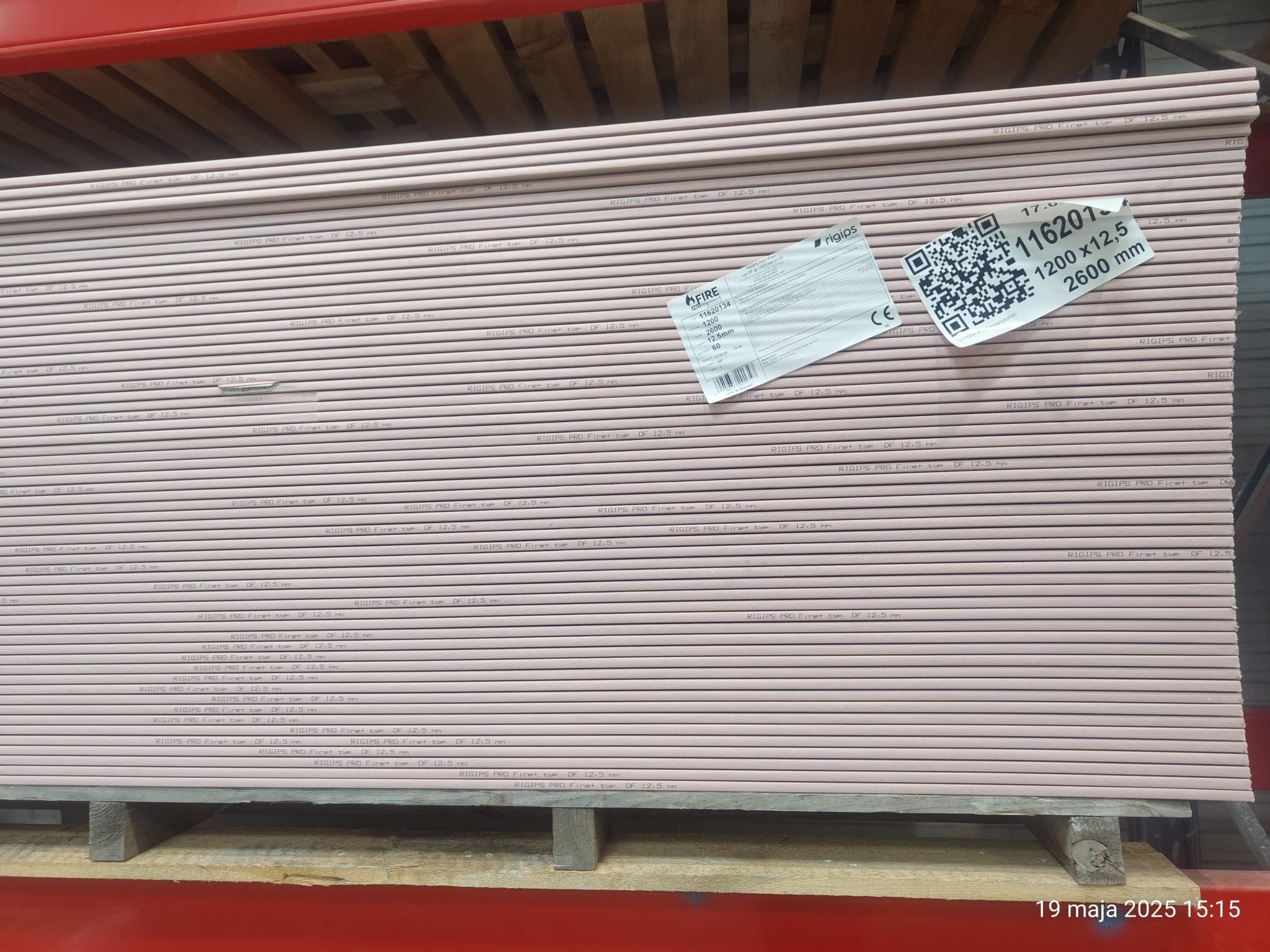 Płyta KARTON GIPS GK 1200/2600 gr. 12,5mm