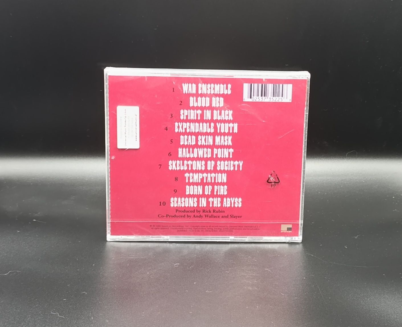 Slayer - Seasons In The Abyss - cd