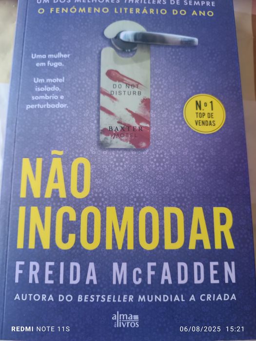 Livro NOVO da FREIDA McFADDEN autora do Bestseller Mundial a Criada