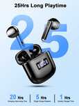 GCBIG MD026 słuchawki douszne Bluetooth IPX7 25h