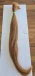 Włosy naturalne w kitce średni blond długość 57cm,waga 104 cm