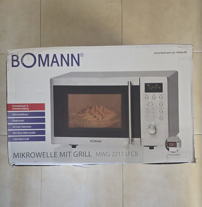 Micro-ondas com grill Bomann MWG 2211 U CB
