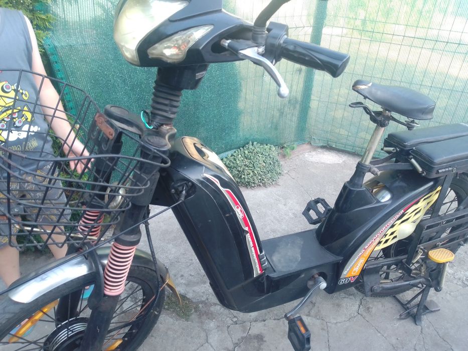 Электро велосипедед заря силач