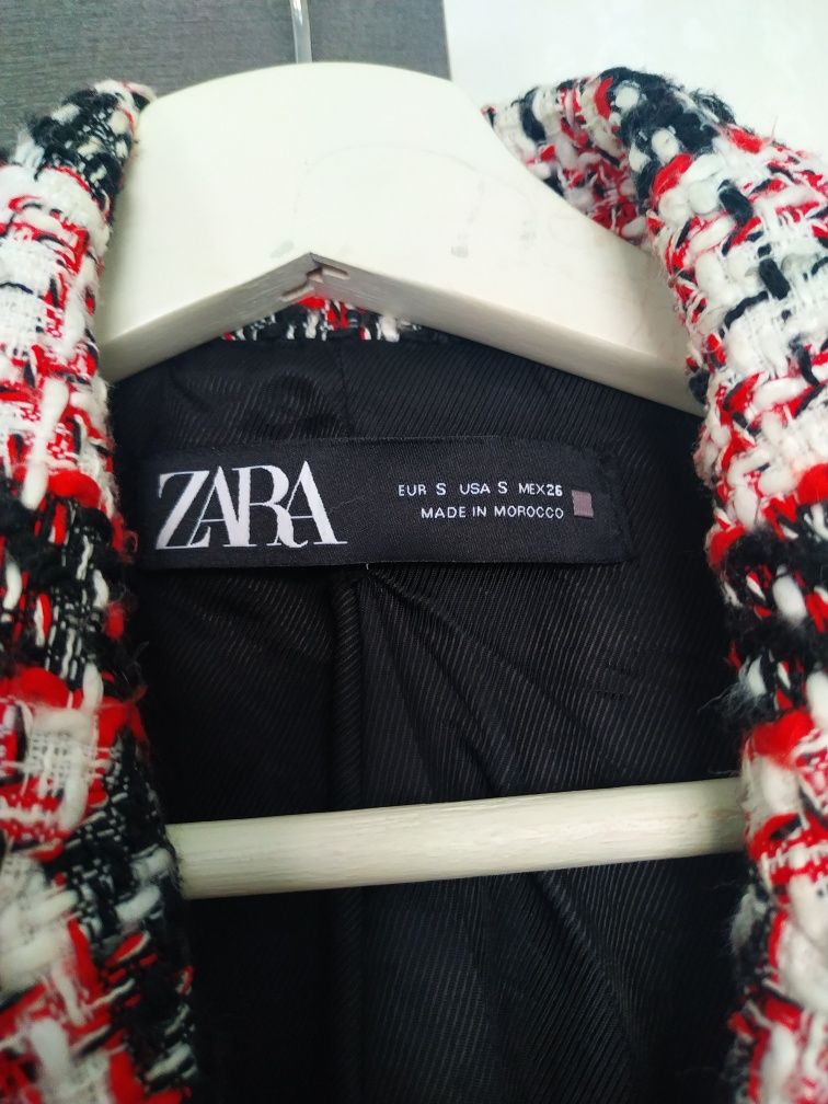 жакет Zara Зара на підкладці S блейзер піджак