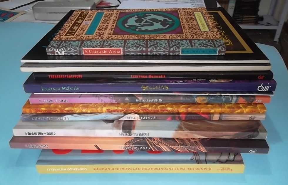 Lourenço Mutarelli - grande lote álbuns BD , alguns bastante raros.