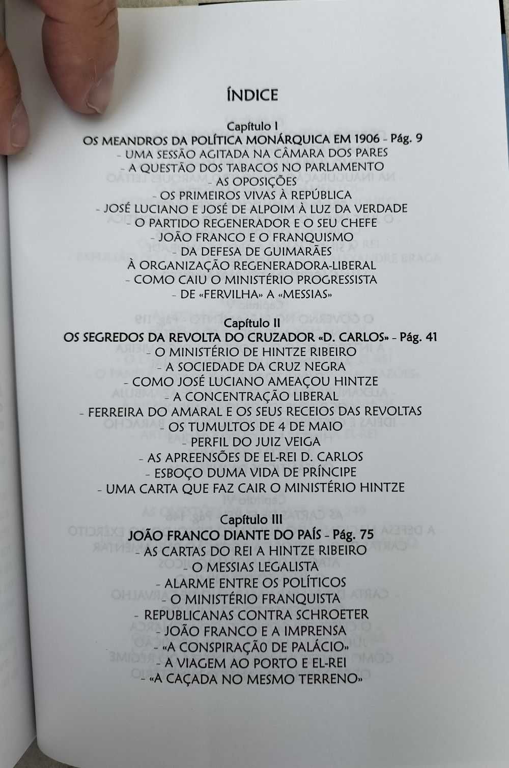 «João Franco - O Último Cônsul de Dom Carlos» de Rocha Martins.