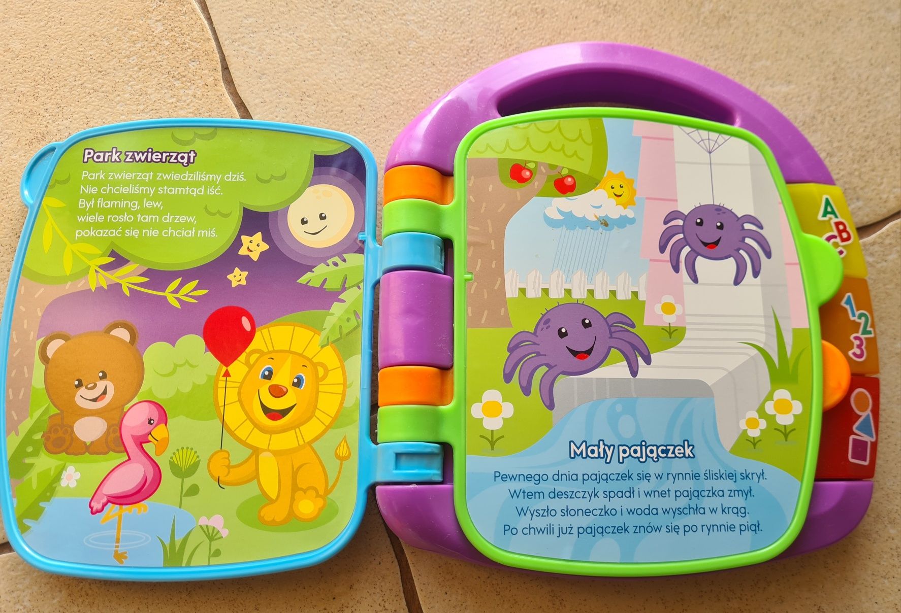 Interaktywna książeczka Fisher Price