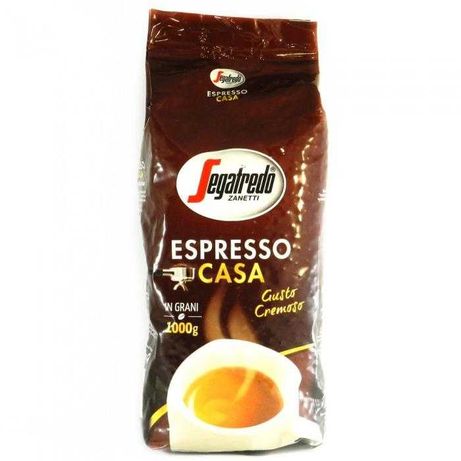Кава Segafredo espresso casa в зернах 1кг.НАШ  САЙТ PESTO-ITALY.COM.UA