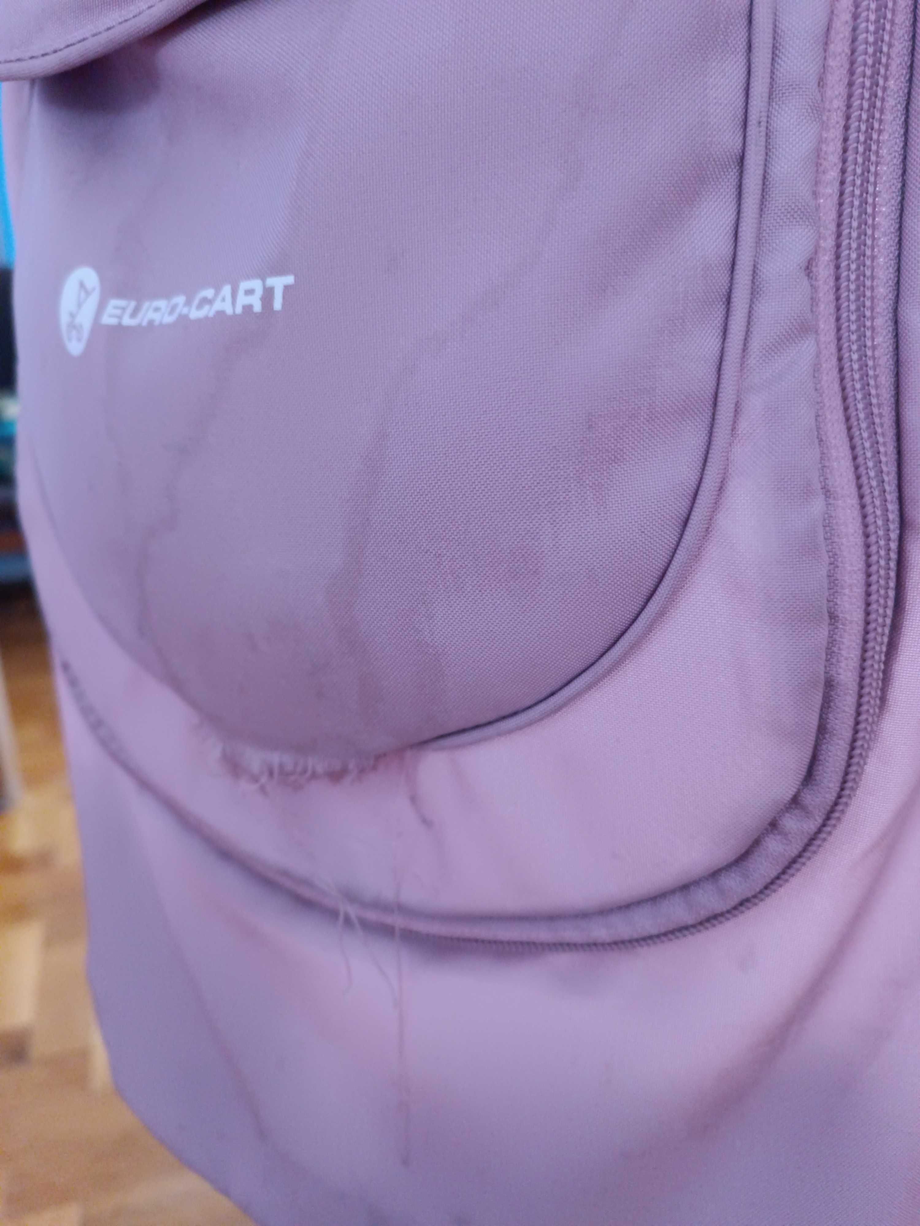 Wózek Spacerowy Euro-Cart VOLT PRO Lekki do 25kg różowy