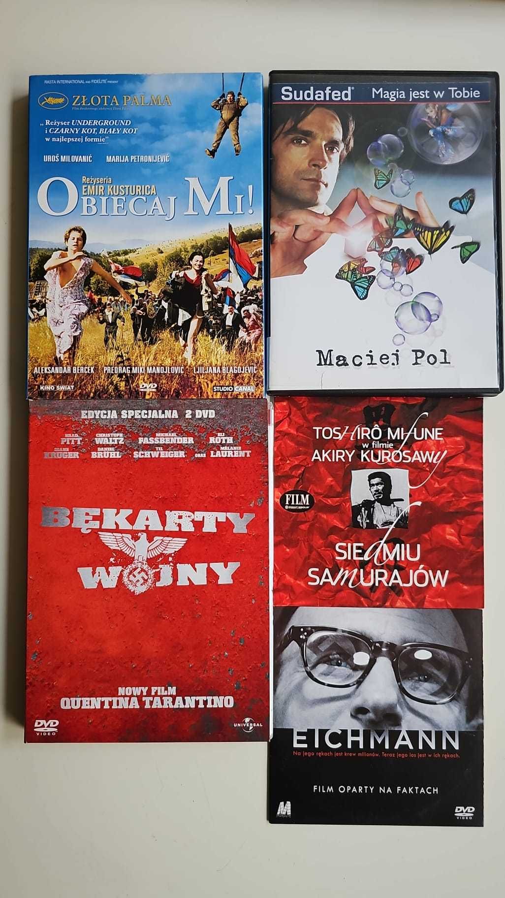Zestaw 5 płyt DVD o różnorodnej tematyce