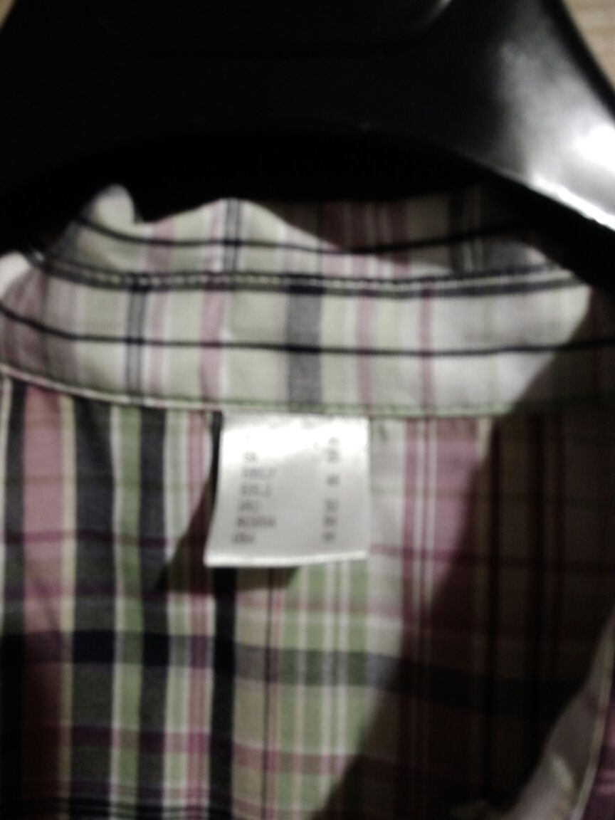 Bluzka damska w kratę rozmiar 46/48 H&M