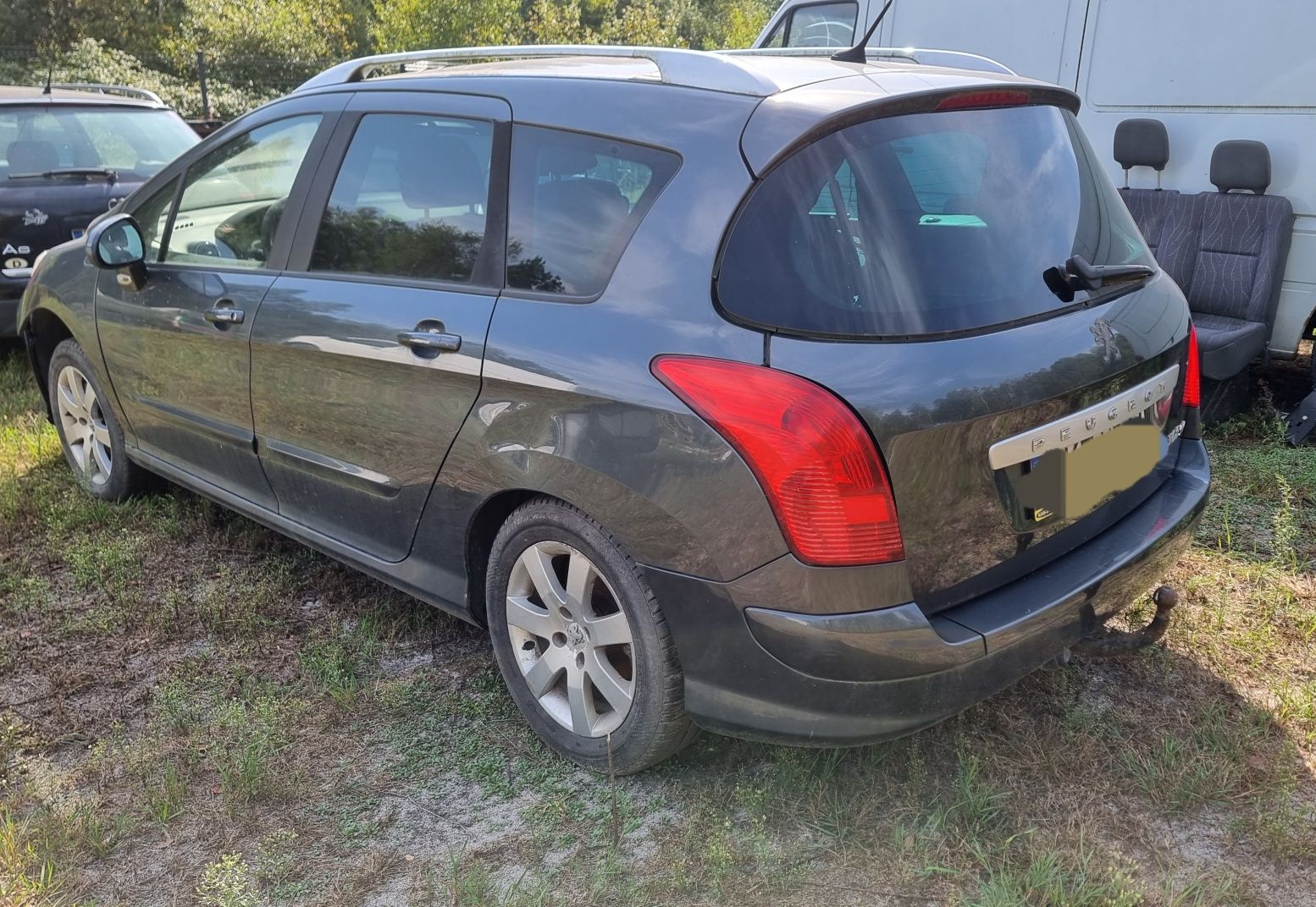 Maska błotnik lampa klapa silnik skrzynia  Peugeot 308 SW 1.4 1.6 vti