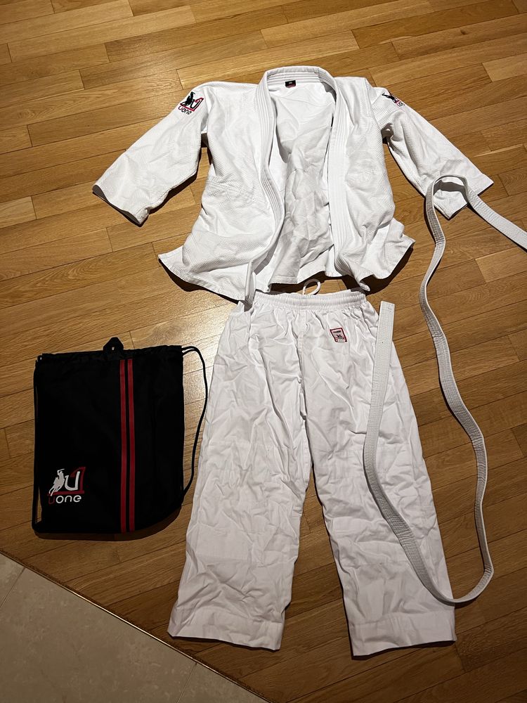 strój na Judo Judoga UOne 140cm jak nowa 1 raz użyta