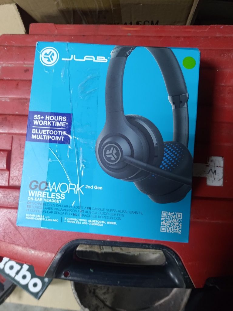 Навушники JLAB GO WORK 2nd Gen Wireless Headset Black