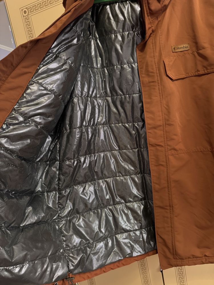Куртка чоловіча COLUMBIA RUGGED парка рощміл Л