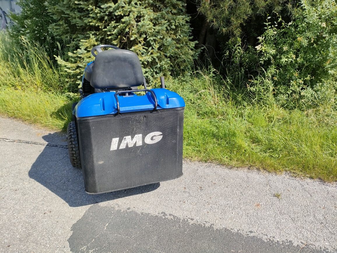 Traktorek kosiarka 12,5 koni z koszem.