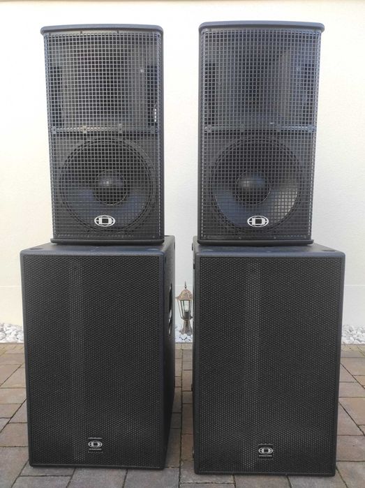 Kolumny Dynacord VL 152 i Dynacord Sub18