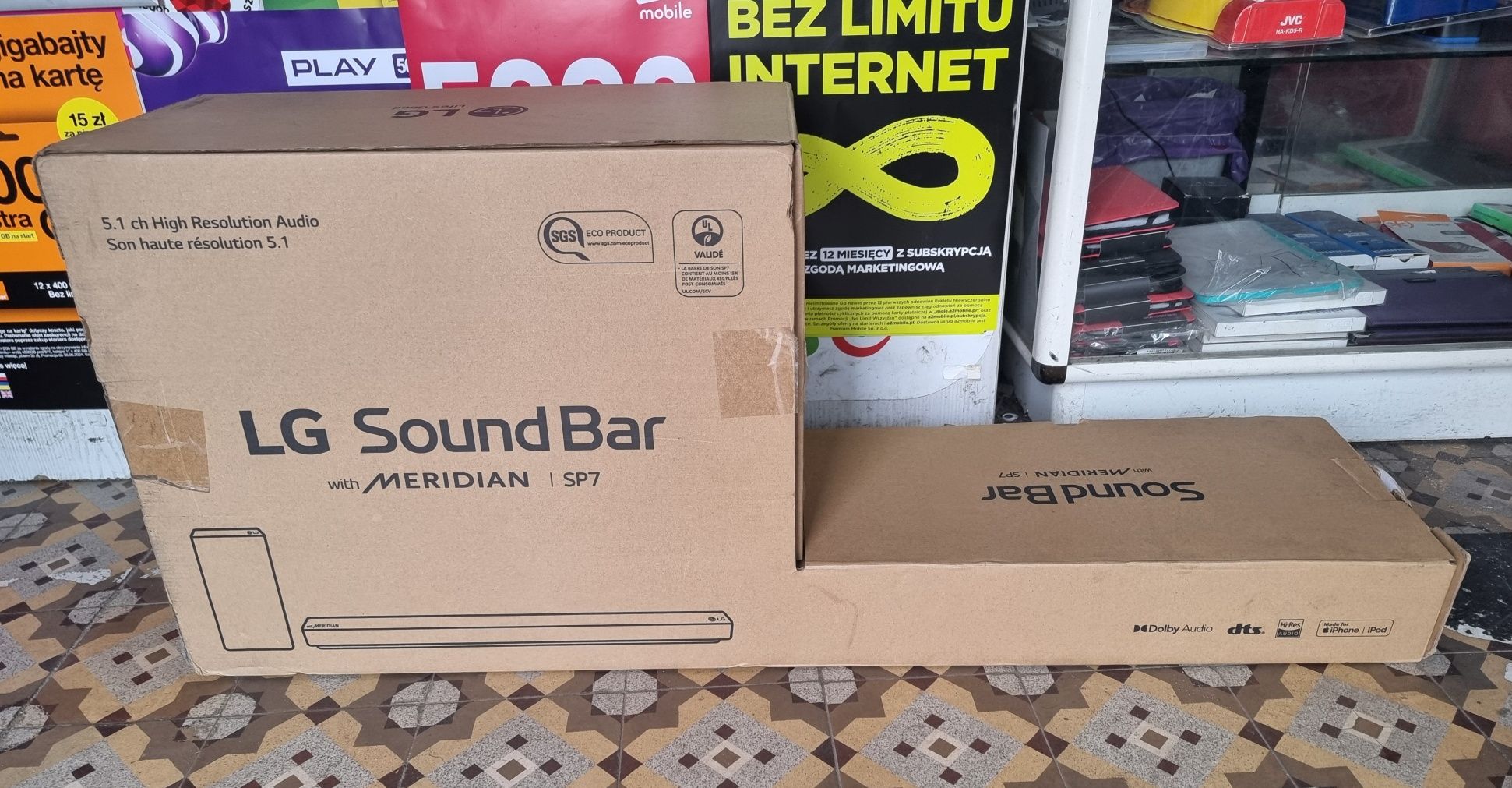 Soundbar LG SP7 440W Bluetooth