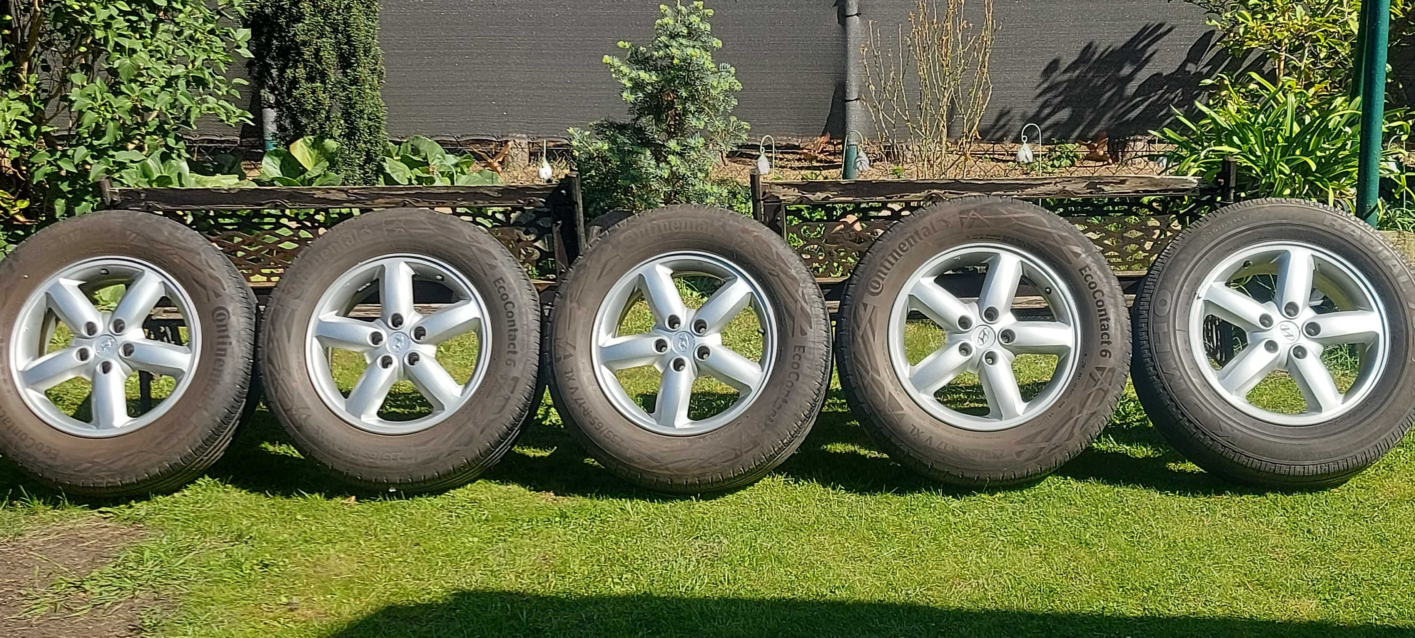 Koła Hyundai OE 5x114,3 SUV 4x4 opony letnie 235/65 R17 V XL Santa Fe