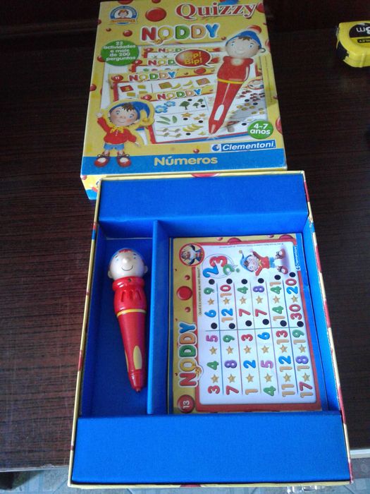 Jogo educativo e interativo Quizzy Noddy - Números", como NOVO!
