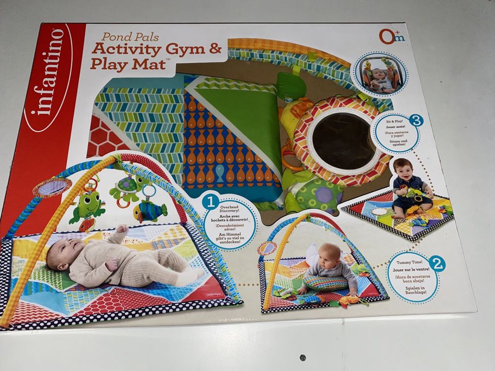 Mata dla niemowlaka infantino 5008 active gym and play