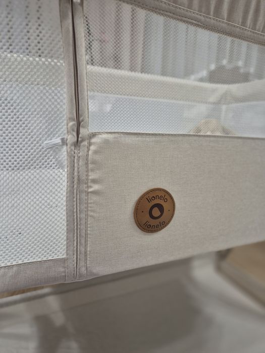 Łóżeczko dostawne Lionelo Luna + torba Skiddou + gratis