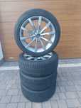 Komplet OEM felg Passat B8 (3G) Bridgestone Blizzak LM005 235/45 R18