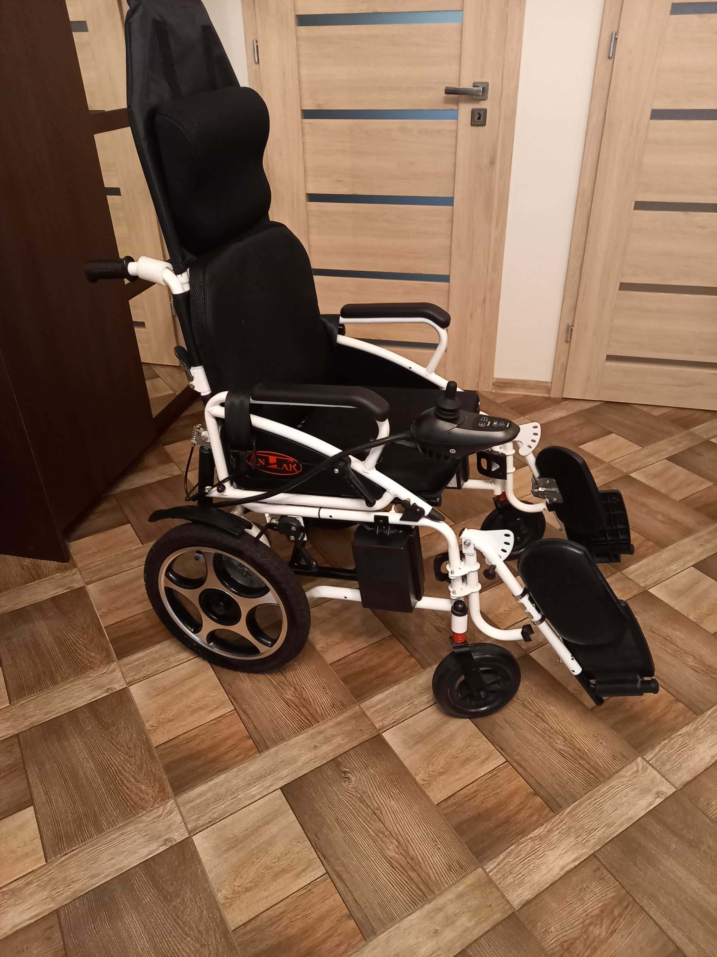 Wózek inwalidzki elektryczny ANTAR nowy- bardzo mało używany.