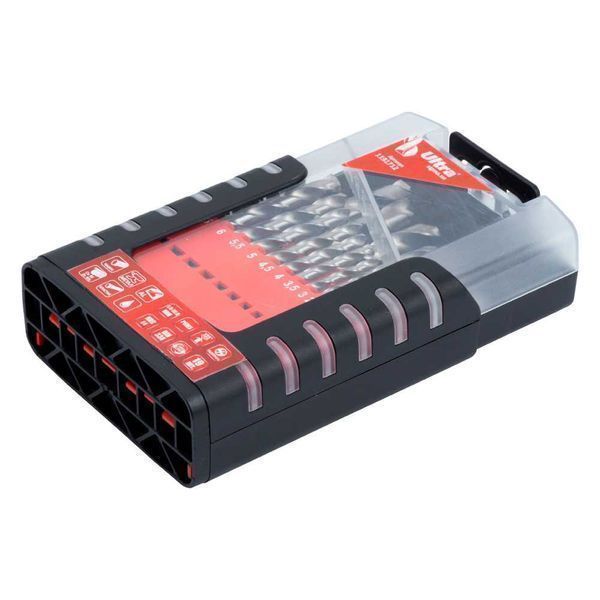 Профессиональный Набор сверл по металлу 19шт ULTRA набір сверл 1191712