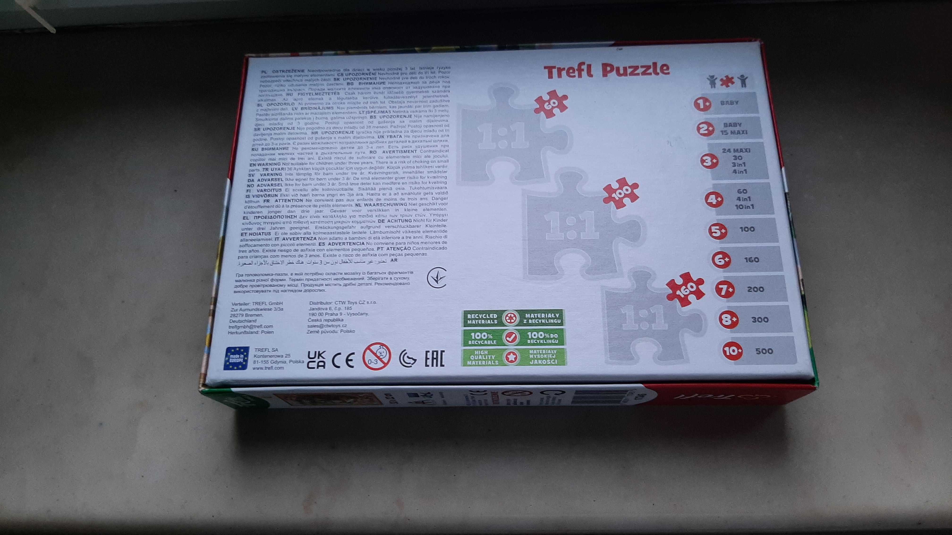 Puzzle Treflik Family 4+, Trefl