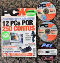 Revista PCW (Personal Computer World) nº 175 + 3 CD-ROM's (2001)