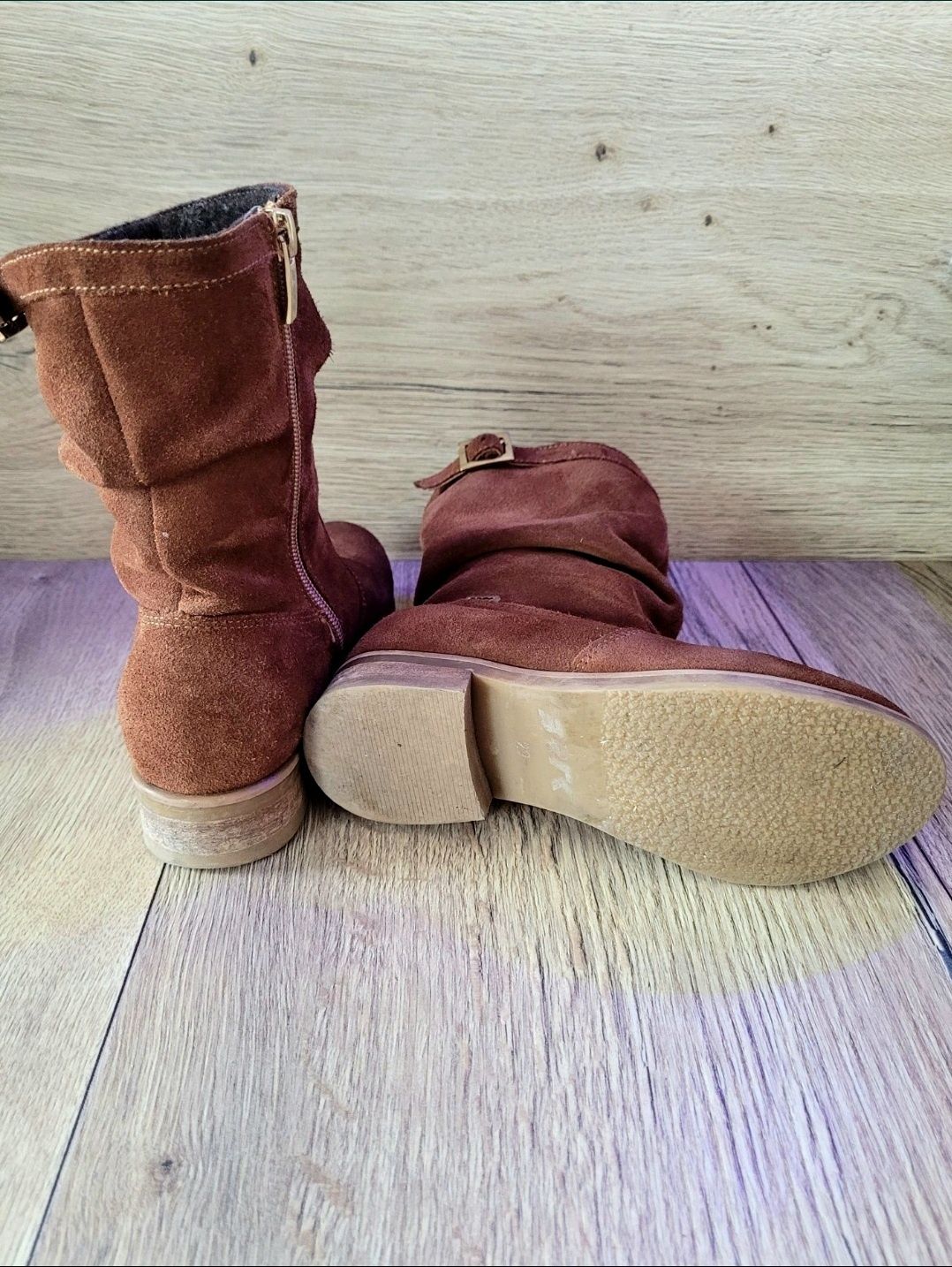 Buty dziewczęce skórzane BARTEK/WOJAS rozm. 29