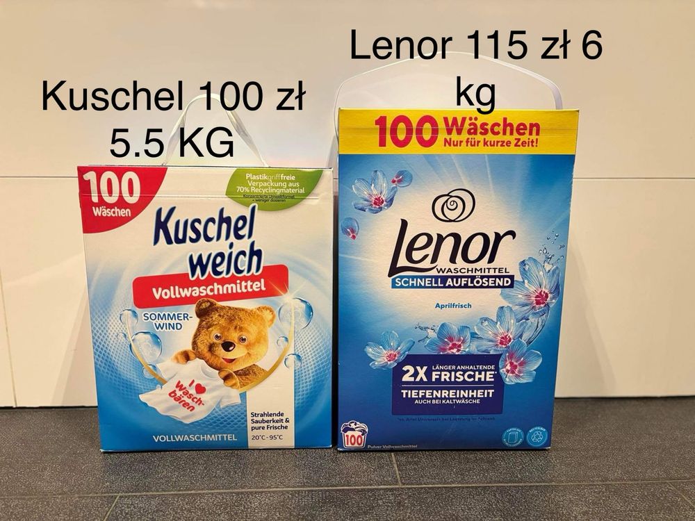 Proszek Lenor Kuschelweich 6kg 5.5 KG