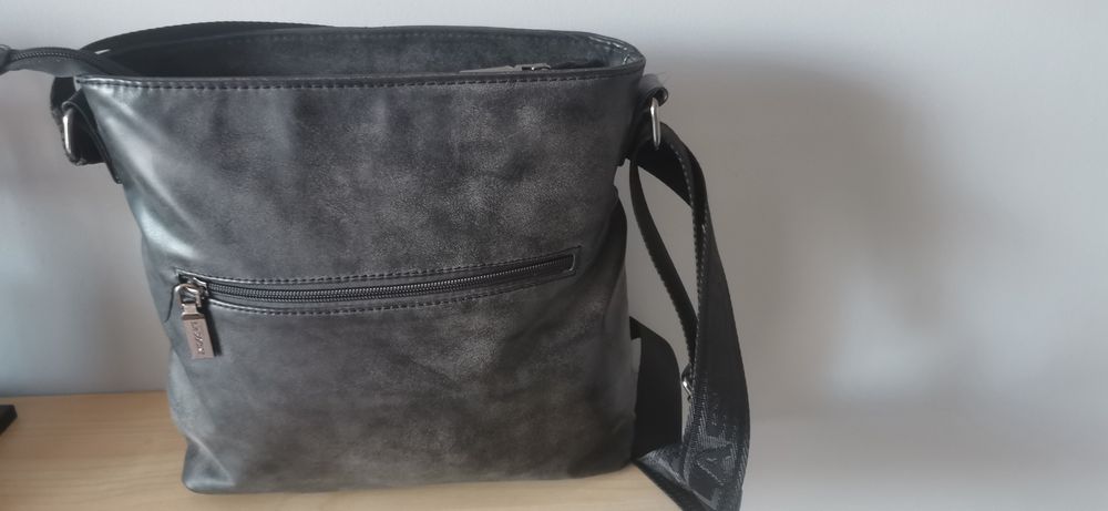 Listonoszka męska, skóra, stan idealny, Lasocki