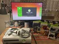 Konsola Xbox 360 60GB 3 gry kabel HDMI headset