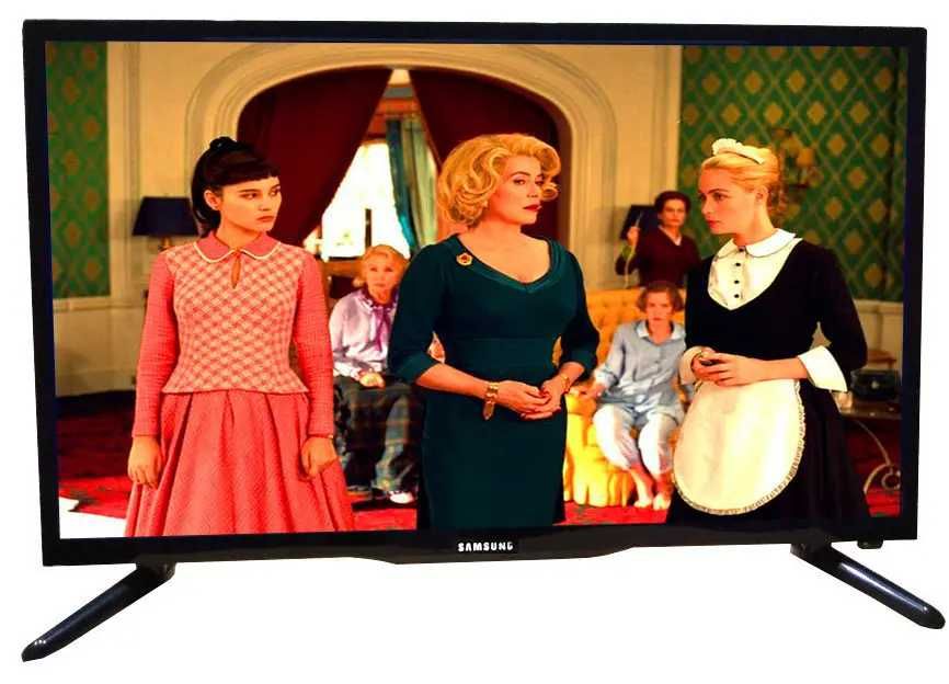 Телевізор Samsung Smart TV 55 дюймів UHD 2K/HDR/USB/HDMI Wi-FI Android